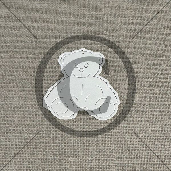 Papirdesign Dies PD 01087 - Bamse liten