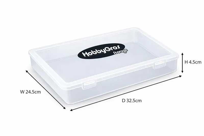 HobbyGros - Storage - Plastic Storage Box - A4