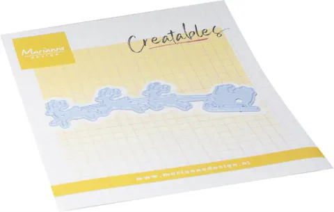 Hovedbilde Marianne Design - LR0934 - Creatables - Santa & sleigh