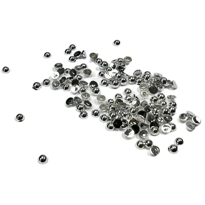 Hovedbilde Simple and Basic - SBA531 - Halvperler - 3mm - Polished Silver