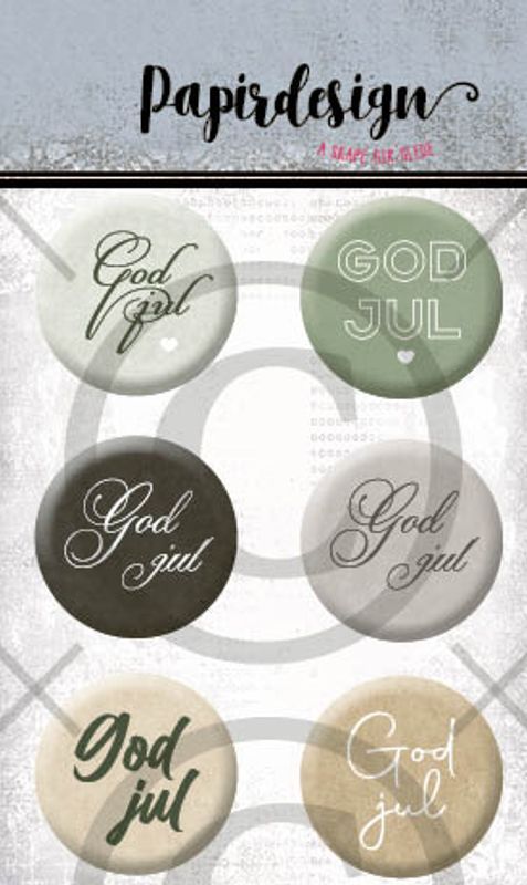 Papirdesign - Buttons - 1637 - Jul 5