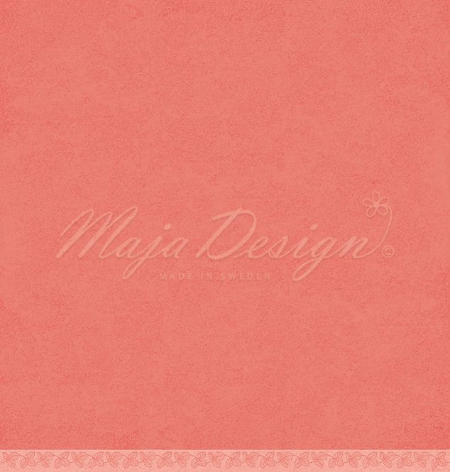Hovedbilde Maja Design - 1441 - Monochromes - Strawberry shades - Sunkist coral
