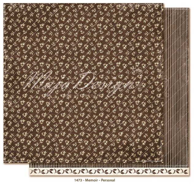 Maja Design - 1490 - Memoir - 12x12 Paper Pack - inkl monochromes