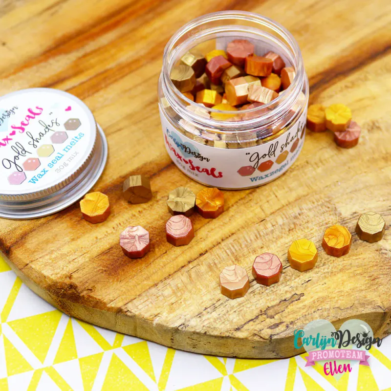 CarlijnDesign - Wax Seal Melts - 30g - Gold Shades