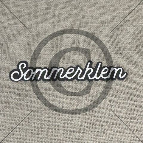Hovedbilde Papirdesign - Dies - PD 01257 - Sommerklem