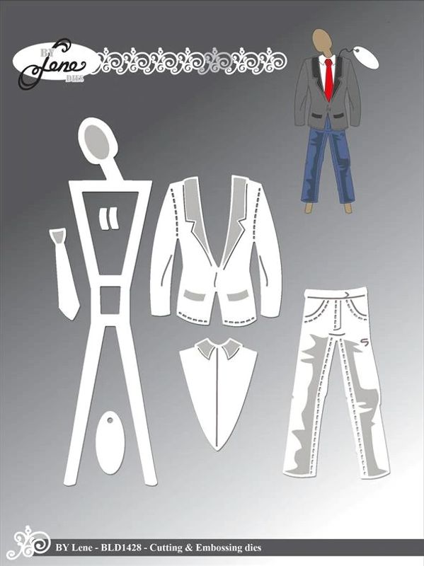 By Lene - Dies - BLD1428 - Mannequin - Boy