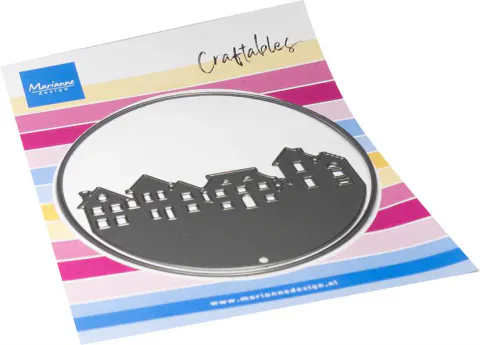 Hovedbilde Marianne Design - CR1706 - Craftables dies - Silhouette - village