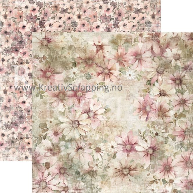 Hovedbilde Reprint - 12x12 - RP0646 - Girly - Flower