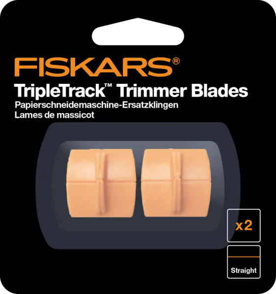Fiskars - Reserve kniv - TripleTrack Trimmer Blades  - Reserve kniv 2 pk