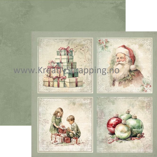Hovedbilde Reprint - 12x12 - RP0608 - Christmas Time - Cards