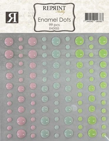 Hovedbilde Reprint -  Enamel Dots - END005 - Happiness - 99 stk
